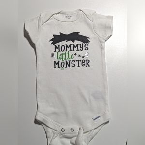 Mommy's Little Monster Onesie